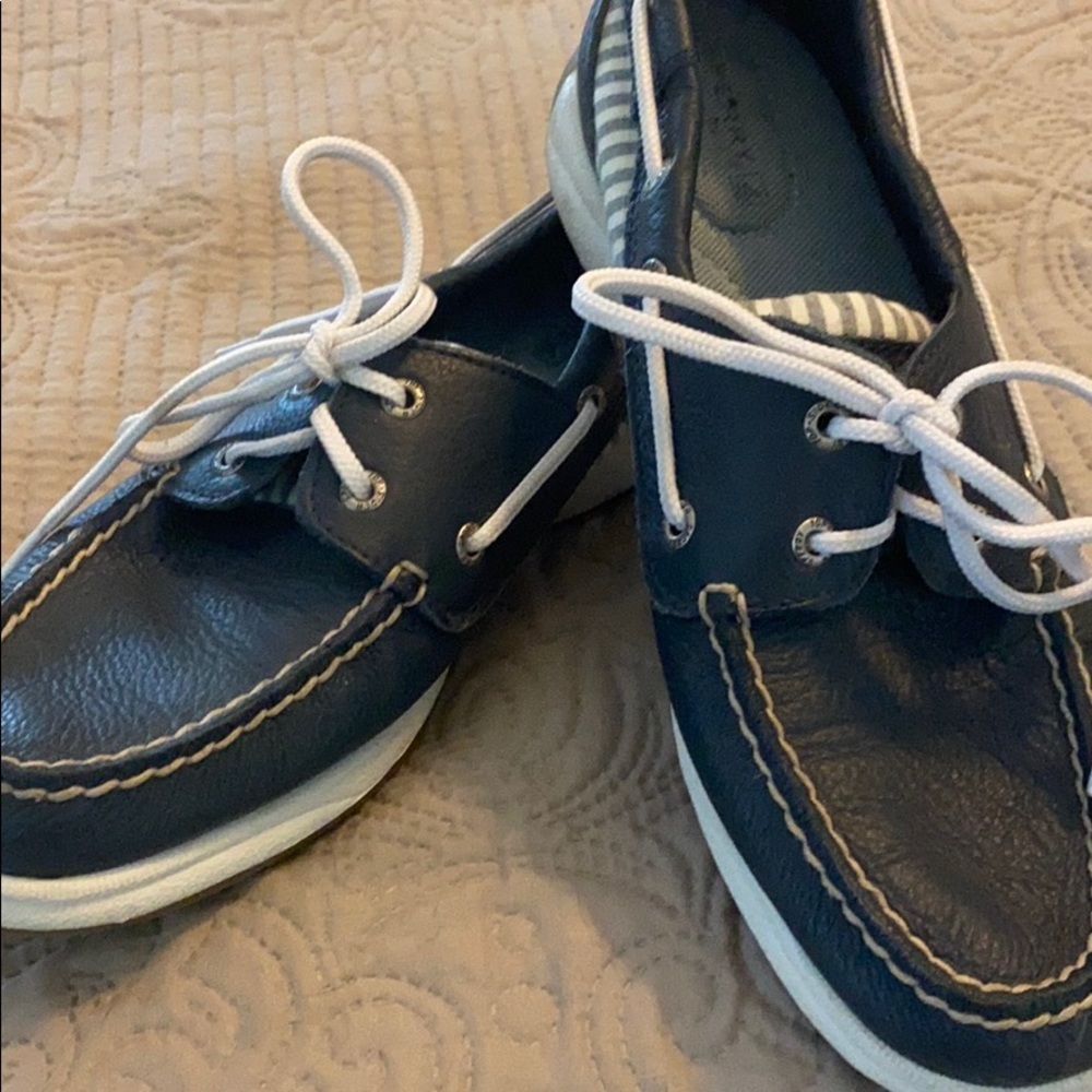 Sperry Topsider Leather Deck Shoes​